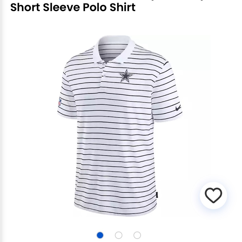 Nike Dallas cowboys polo golf shirt